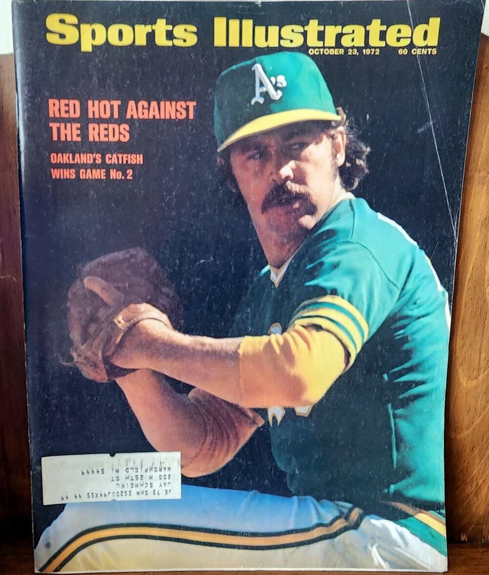 Sports Illustrated October 23 1972 Catfish Hunter Oakland A's Magazine Baseball
